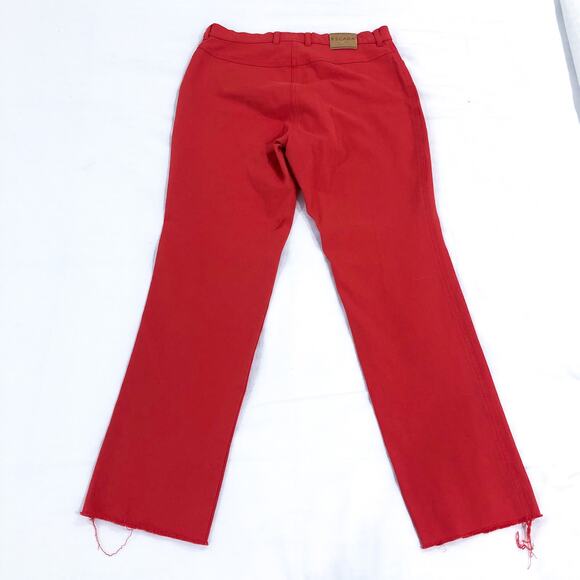 Escada Coral Raw Hem Denim Pants - Picture 8 of 14